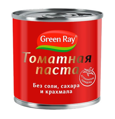 Паста томатная Грин Рей 100г ж/б