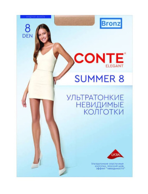 Колготки женские Conte Summer 8 14С-17СП 4 bronz