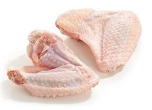 Крыло цыпленка-бройлера 1-я 2-я фаланга БПП охл вес 1кг