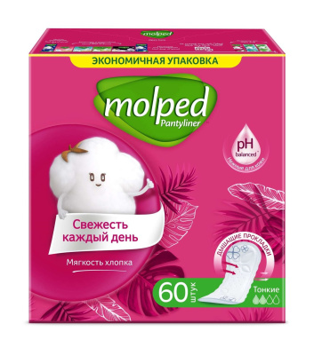 Прокладки ежед Молпед Свежесть 60 шт