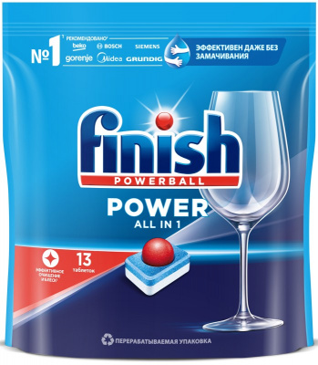 Таблетки для посудомоечных машин Финиш А13
