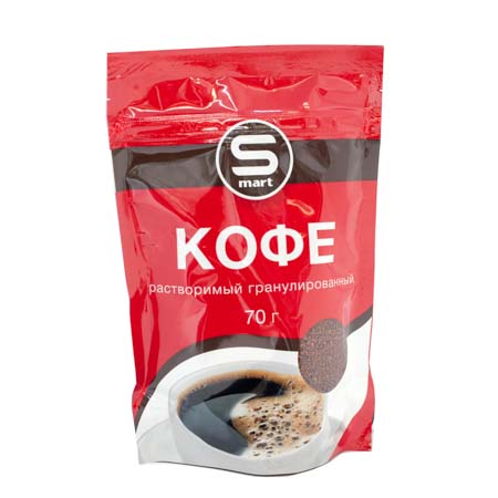 Кофе растворимый SMART 70г м/уп