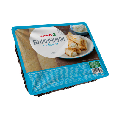 Блинчики SPAR с творогом 360г