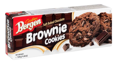 Печенье Берген глазированное брауни 130г