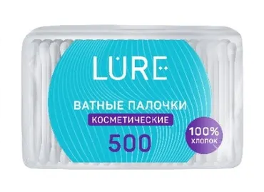 Палочки ватные Лур 500шт