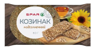 Козинак подсолнечный SPAR 40г