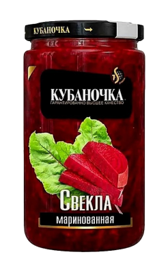 Свекла маринованная Кубаночка 360г ст/б