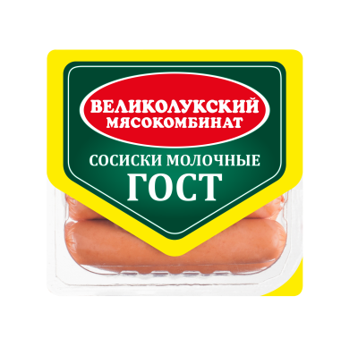 Сосиски Молочные ГОСТ ВМК 330г
