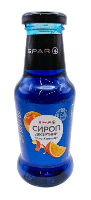 Сироп SPAR Блю Кюрасао 250мл