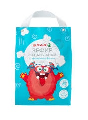 Зефир SPAR жевательный со ароматом Ванили 200г