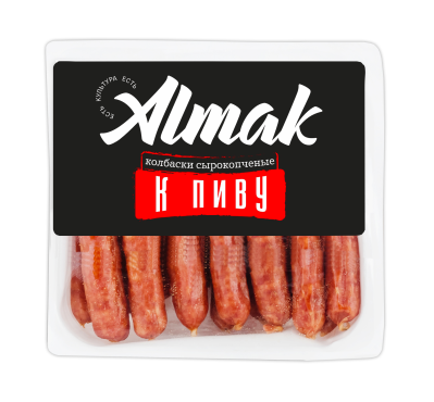 Колбаски с/к н/о К пиву Альмак 150г