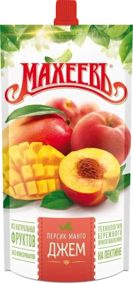 Джем Махеев Персик и Манго 300г д/п