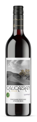 Вино Кавказиан Шарвал природное кр п/сух 0,75л 11%