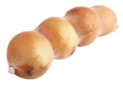 Лук в сетке фасованный Натурово 0,5кг