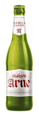 Пиво светлое Мейзон Арне Премиум Лагер 0,4л 4,8% ст/б
