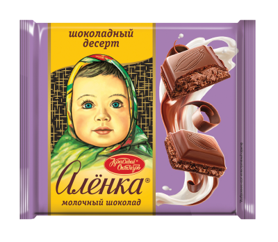 Шоколад Аленка молочный Шоколадный десерт 67г