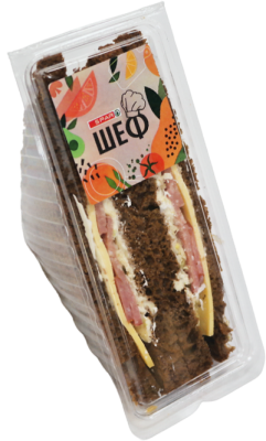 Спар Сэндвич с копченой колбасой Люблинские продукты 200г