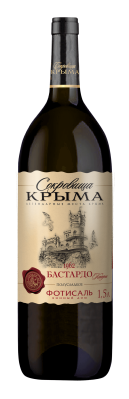 Вино Сокровища Крыма Бастардо Каберне кр сух 1,5л 11-13%