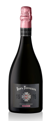 Вино игристое Наследие Мастера Левъ Голицынъ Коронационное роз брют 0,75л 11,5%1/6