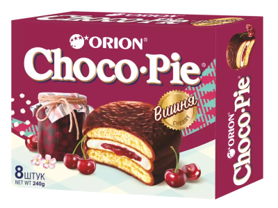 Печенье Чоко Пай Вишня 240г