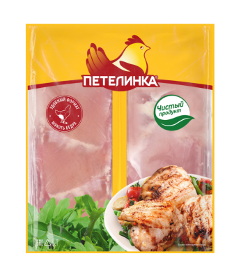 Бедро цыпленка-бройлера мякоть б/к Петелинка охл вес
