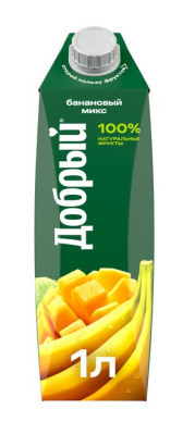 Напиток Добрый Банановый микс 1л