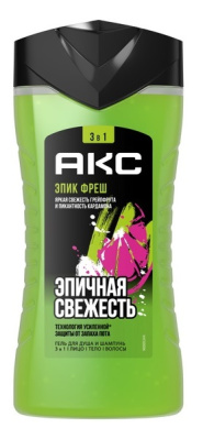 Гель для душа Акс 250мл Epic Fresh