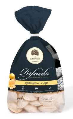 Вареники Добринское ФХ натуральные фермерские Картофель/Сыр 600г