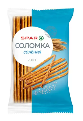 Соломка SPAR соленая 200г