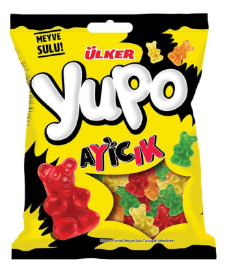 Мармелад жевательный Улкер Юпо медведь 80г