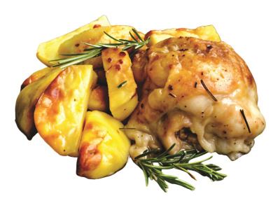 Бедро куриное с печеным картофелем ЛП 280г