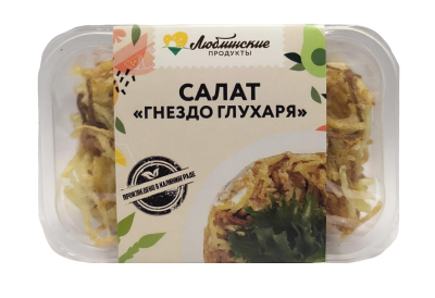 Салат Гнездо глухаря Люблинские продукты 200г
