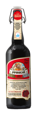 Пиво темное н/ф Афанасий Бархатное Ретро 0,75л 4,9% ст/б