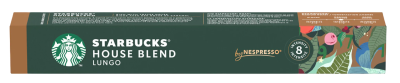 Капсулы Старбакс Неспрессо  Хаус Бленд 10шт