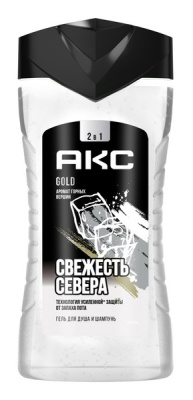 Гель для душа Акс 250мл Голд