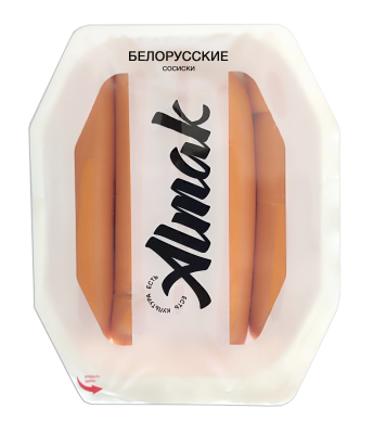 Сосиски Белорусские Альмак 330г