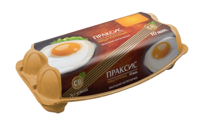 Яйцо куриное Праксис СВ 10шт
