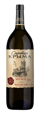 Вино Сокровища Крыма Мускат Черный кр сл 1,5л 9-13%