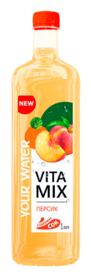 Напиток Your Water ВитаМикс Персик 1л