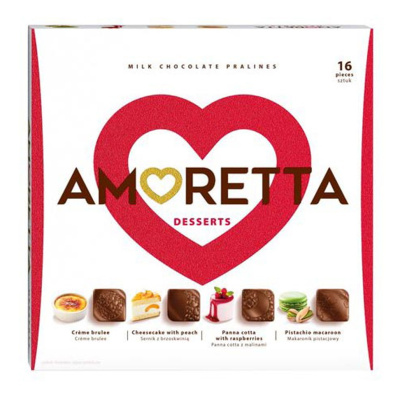 Конфеты шоколадные Межко Аморетта  Классик  106г