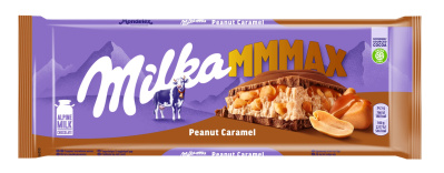 Шоколад Милка MMMAX молоч Арахис/Воздушный рис/Карамель 276г