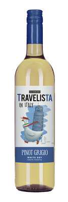 Вино Травелиста Виверде Пино Гриджио бел сух 0,75л 12%