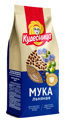 Мука льняная Кудесница 400г