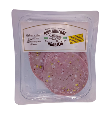 Колбаса вареная с фисташкой нарезка ЛП 100г