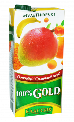 Напиток Голд Классик МультФрукт 0,95л