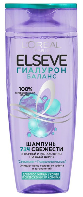 Шампунь Эльсев 400мл Гиалурон баланс