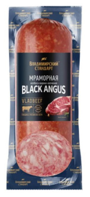 Колбаса в/к Мраморная Black Angus Владимирский стандарт 300г