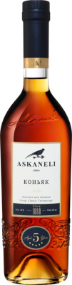 Коньяк Асканели 2015 5 лет 0,5л 40%