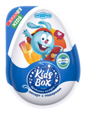 Десерт с подарком SPAR Kids Смешарики 20г