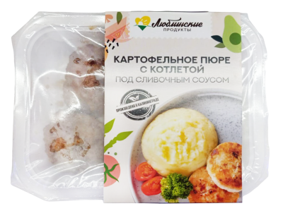 Картофельное пюре с котлетой ЛП 300г